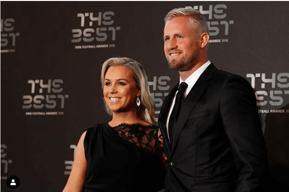 Stine Gyldenbrand With Her Husband